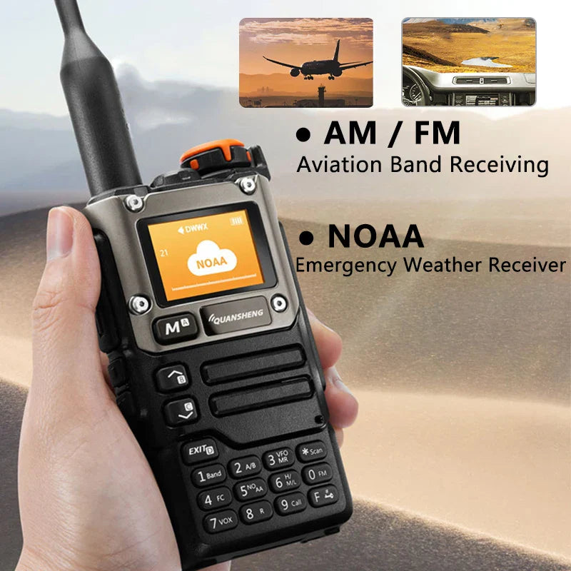 UV K58 Walkie Talkie 5W Quansheng UV-K6 Two