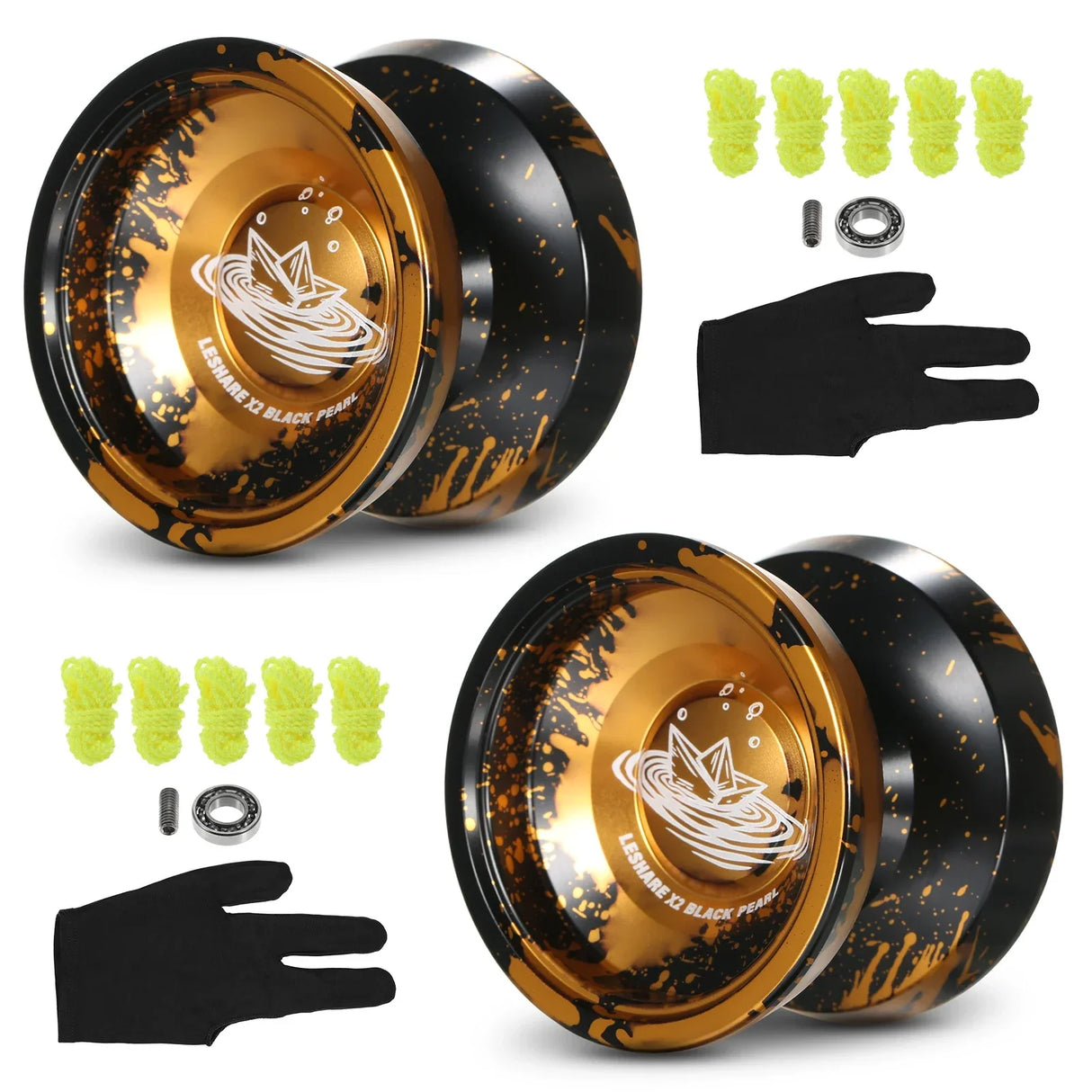 LESHARE Yoyo Ball Aluminum String Trick YoYo Balls