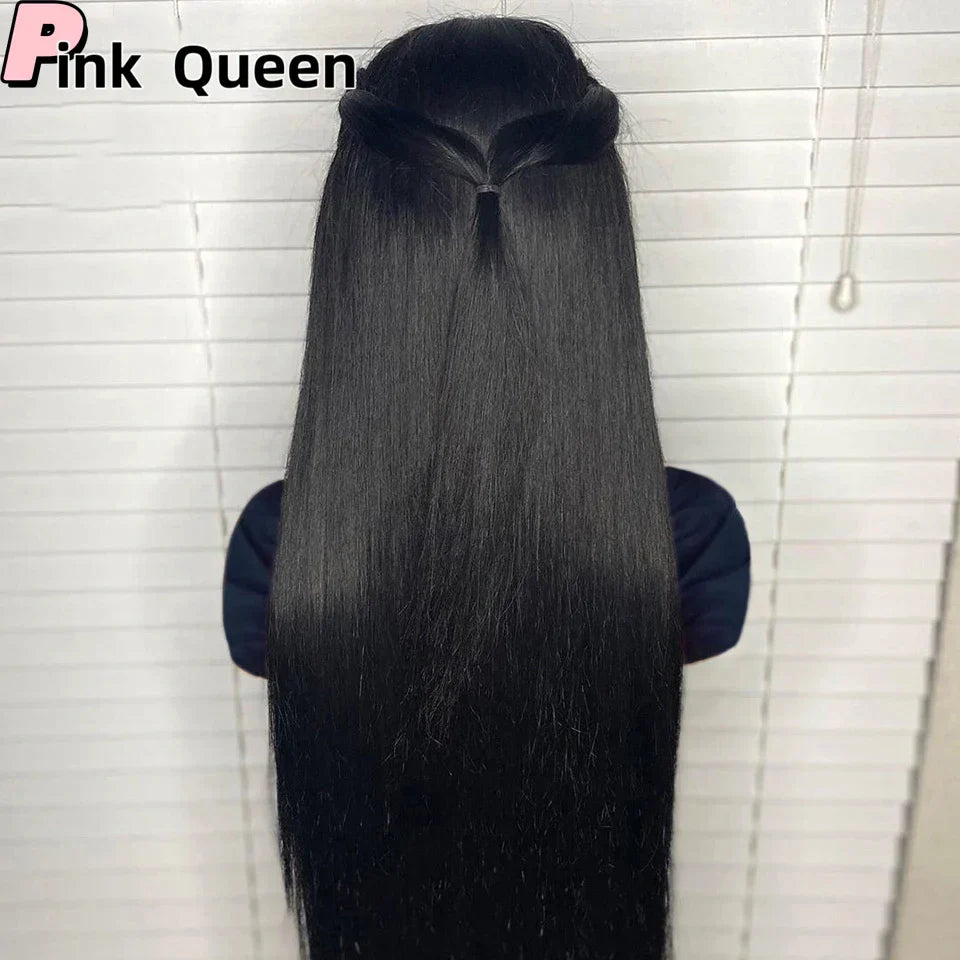 Bombshell black 13*4 Synthetic Hair Front Lace Wig