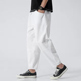 100% Cotton Summer Casual Pants Man Trendy Japanese