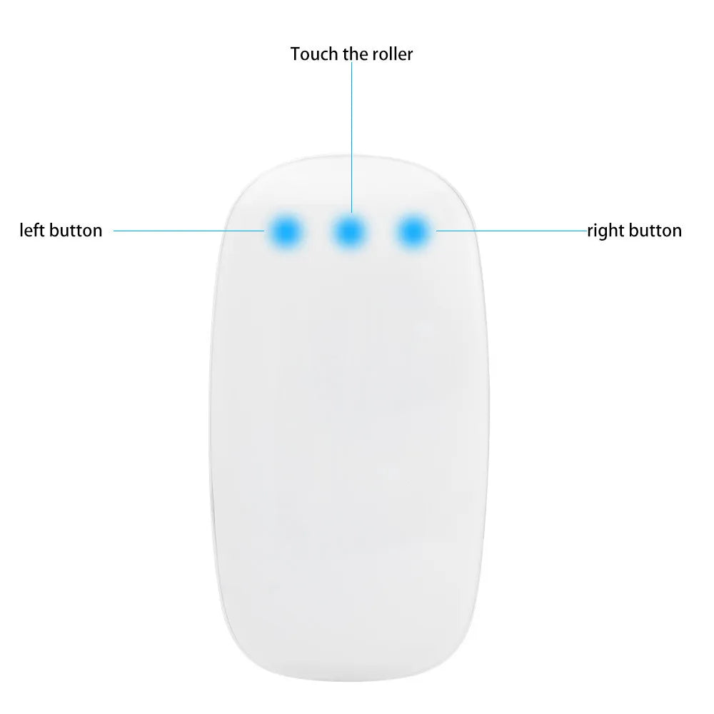 Bluetooth Wireless Mouse Arc Touch Magic Mice Ergonomic