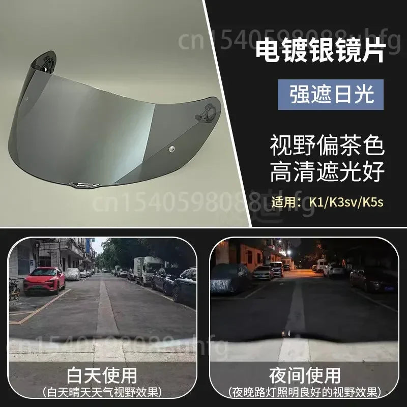 Motorcycle Helmet Visor for K1 K3SV K5 Moto