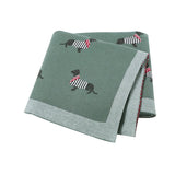 Newborn Baby Blankets Super Soft Knitted Infant Kids