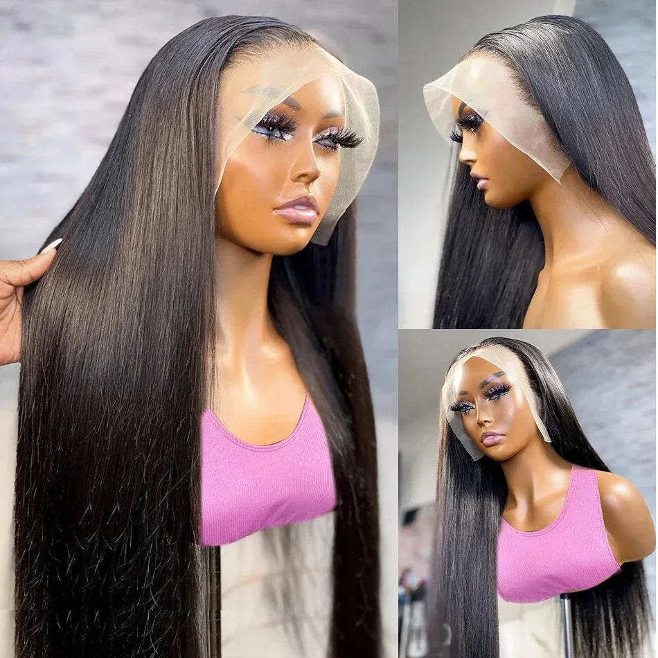 30 Inch Lace Front Wig Brazilian Bone Straight