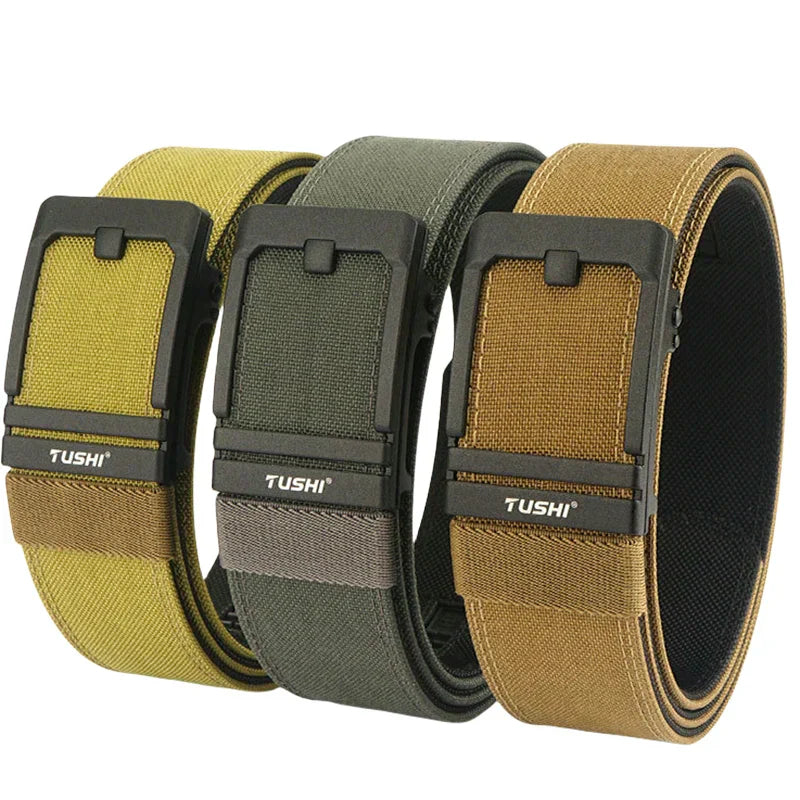 Width 4.3cm Tactical Canvas Belt Outdoor Sports Training