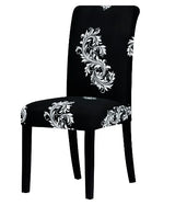 Printed Chair Cover Elastic Seat Chair Covers Removable