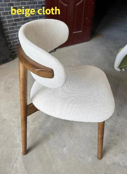 Nordic Dining Chairs Fashionable Simple Cloth Art Dining