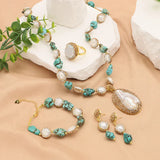 GLSEEVO Natural Baroque Shaped Pearl Women Jewelry Necklace