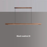 Nordic Wood Pendant Lights LED Modern Hanging Lamps