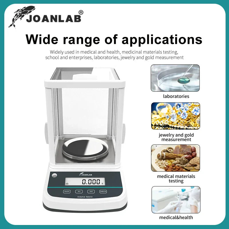 JOANLAB Analytical Balance Lab Digital Scales Electronic Balance