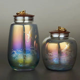 Pet Urn for Ashes Cat Glass for Human