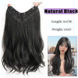 AS-Part Synthetic Clip In Hair Extension Long Thick