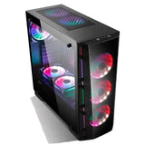 Popular Tempered Glass ATX Smart Case Desktop Cabinet