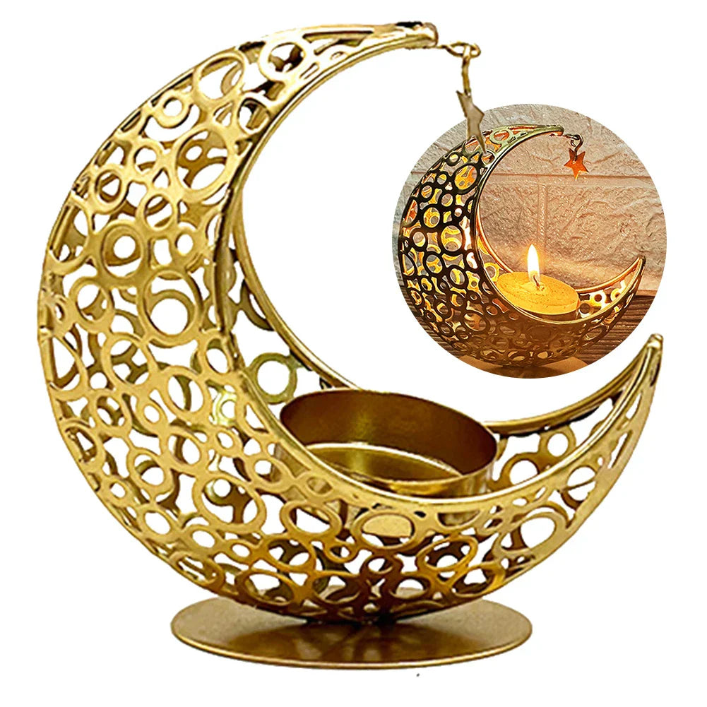 Eid Mubarak Candle Holder Ramadan Tea Light Holder