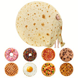 Funny Warm Food Blanket Super Soft Plush Throw