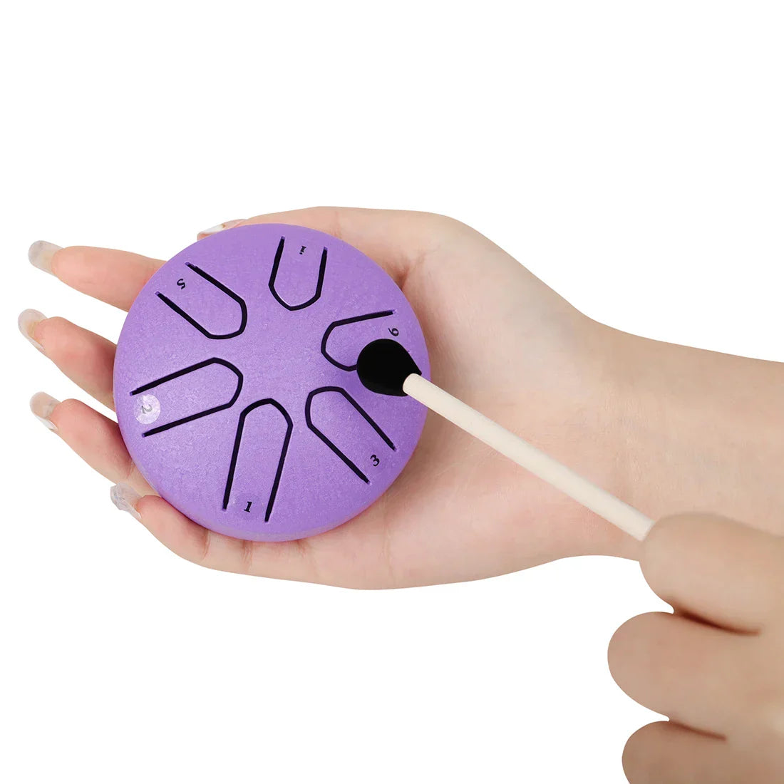 3 Inch 6-Tone Steel Tongue Hand Drum Mine