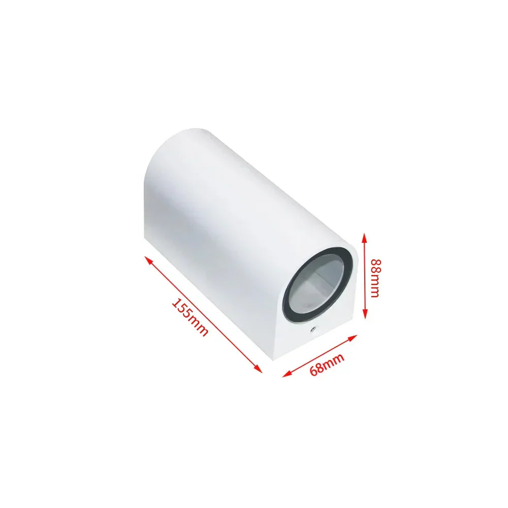 Led Wall Lamp Outdoor Waterproof Up Down GU10
