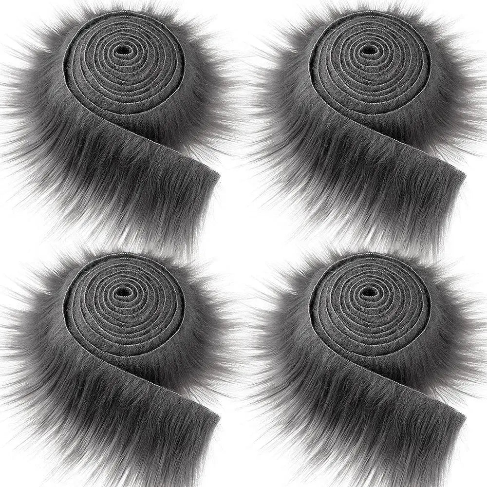 Apparel Sewing Trimming Fluffy Soft Long Plush Fur