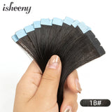 Isheeny Mini Tape Hair Extensions 12"-24" Machine Remy