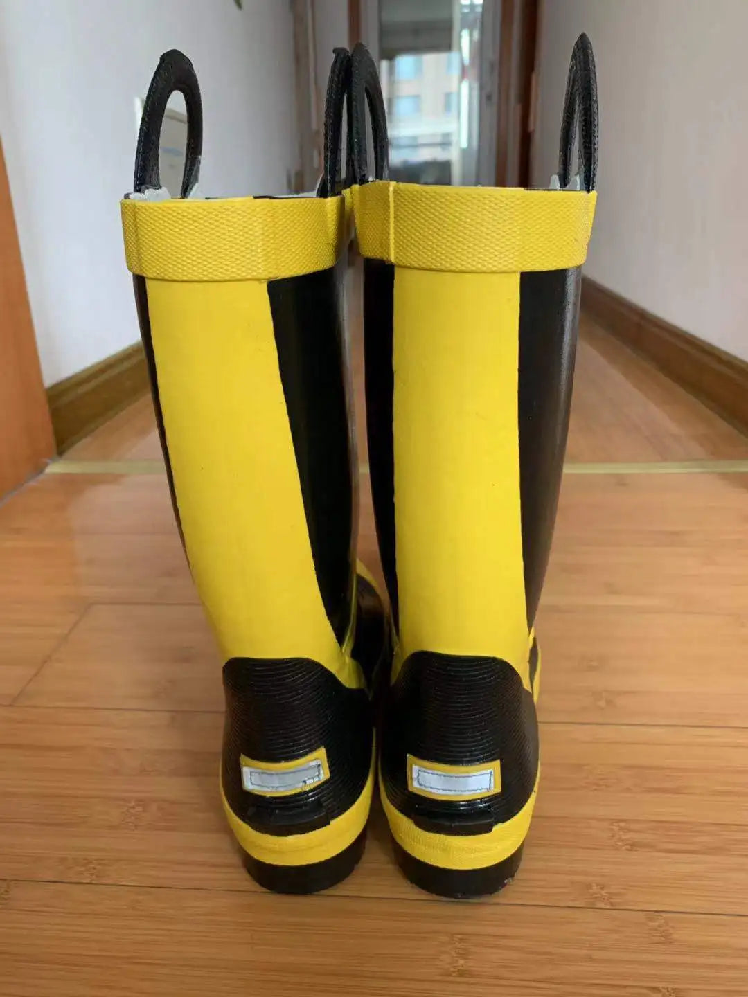 EU certification High Cylinder Emergency Rescue Boots Firefighter