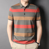 Summer Men's Polo Shirts With Short Sleeve Business