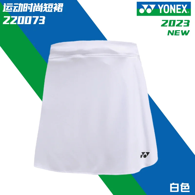 2024 YONEX Badminton Skirt 220073BCR Anti-exposure Breathable Quick-drying