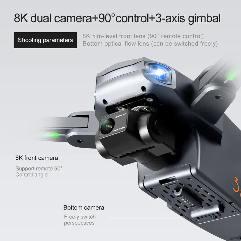 RG106 PRO Drone 8K Professional 5G GPS WIFI