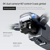 RG106 PRO Drone 8K Professional 5G GPS WIFI