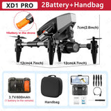 XD1 PRO Mini Drone 60g Weight Dual Camera