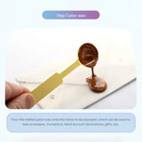 Wood Stove Seal Spoon Decoration Gift DIY Craft