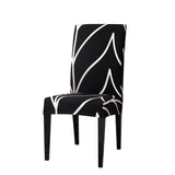 Printed Chair Cover Elastic Seat Chair Covers Removable