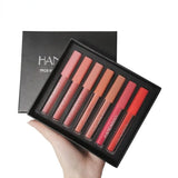 7-Color Matte Velvet Lip Gloss Glaze Waterproof Lasting