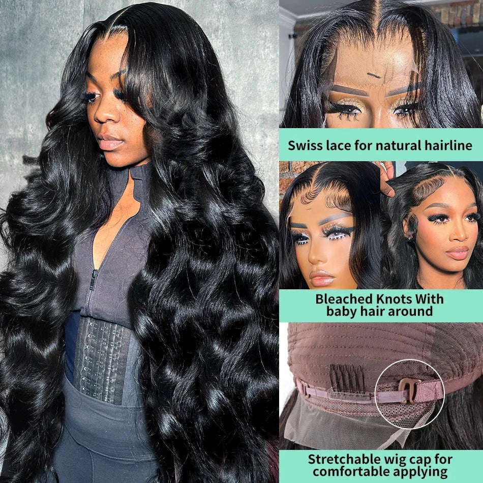 180% HD 13x6 Lace Front Human Hair Wigs