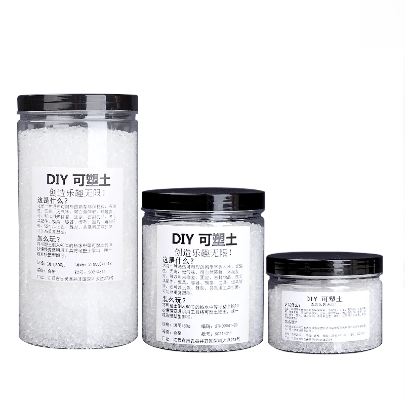 1Bottle Plastic Resin Pellet Polymorph Pellet Painting Thermoplastic