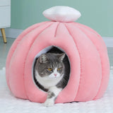 Closed Fluffy Cute Fashion Habitats Cat Bed Kittens