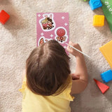 Poking DIY Art Kits Painting Sticker Crafts Toys