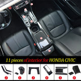 Carbon Fiber Car Gear Panel Trim Shift Panel