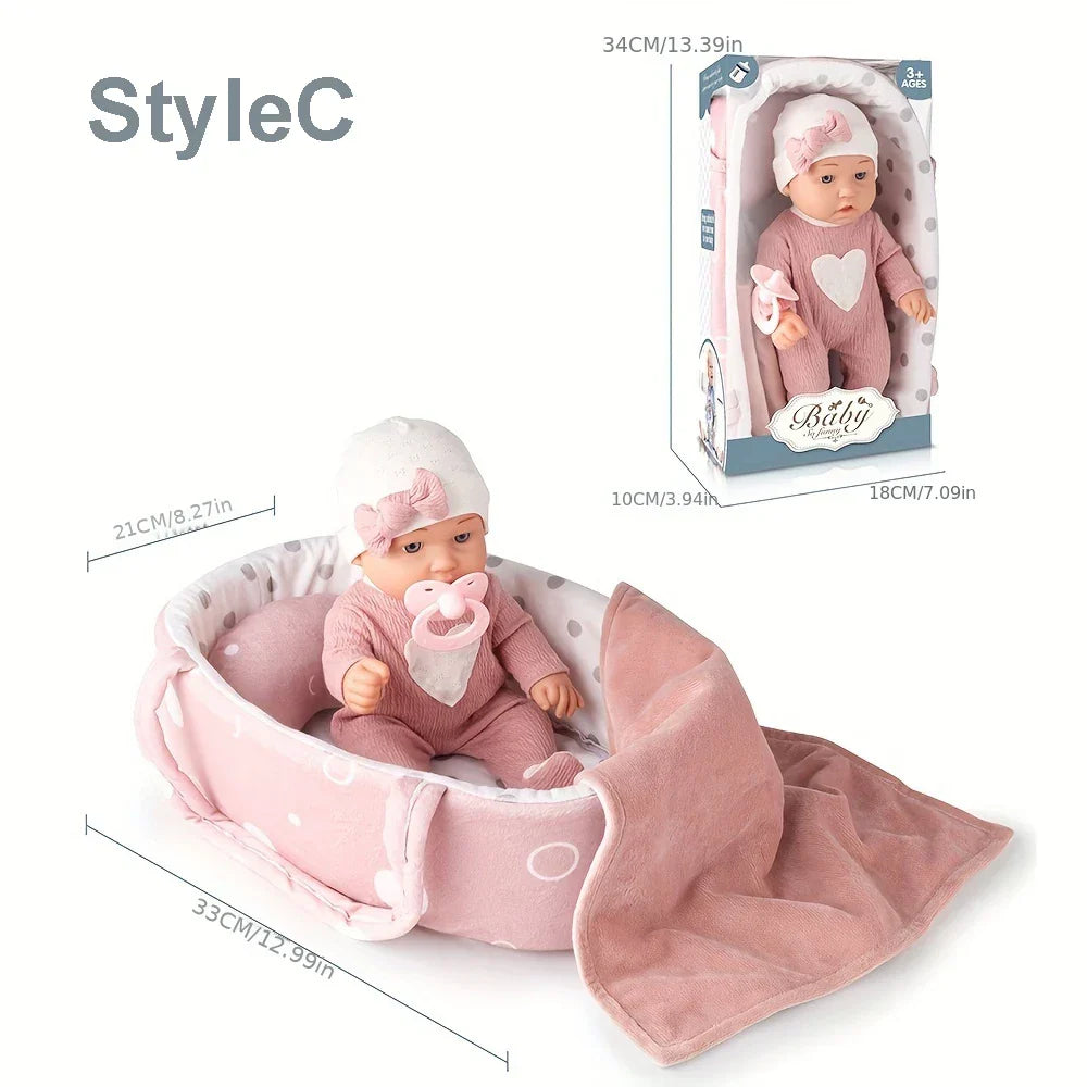 12''/30cm Baby Doll Playset in Gift Box with