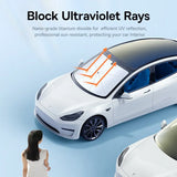 Baseus Car Windshield Double-Layered Sun Shade Foldable Handle Car Sun Shade Umbrella Cover UV Protection Window Sun for Auto