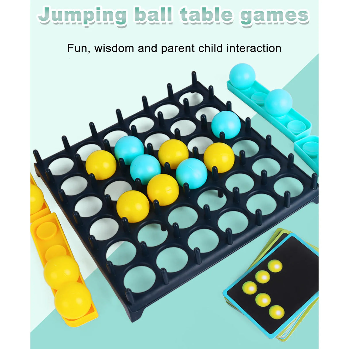 Jumping Ball Table Games Set Bounce Off Game