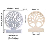Life Tree Sailing Fish Ornaments Candle Holder Silicone