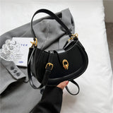 Toptrends Saddle Small Underarm Shoulder Cossbody Bags For