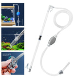Water Exchanger Aquarium Siphon Vacuum Cleaner Fish Tanks
