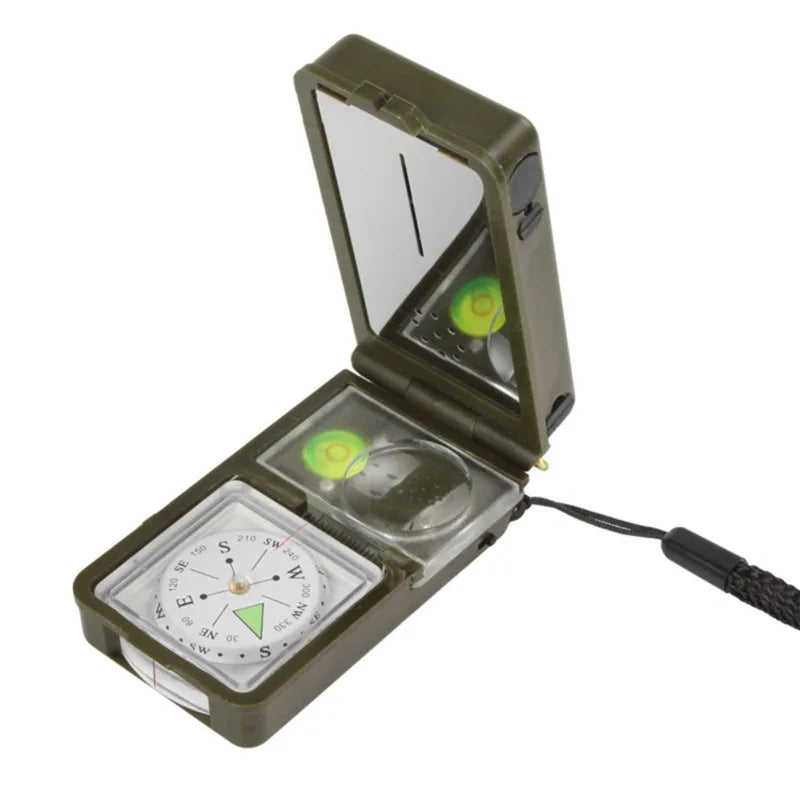 Multifunction Portable Folding Lens Compass Military Boat Dashboard