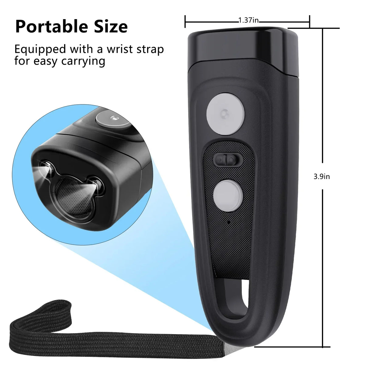 2 in 1 Ultrasonic Dog Repeller with Flashlight