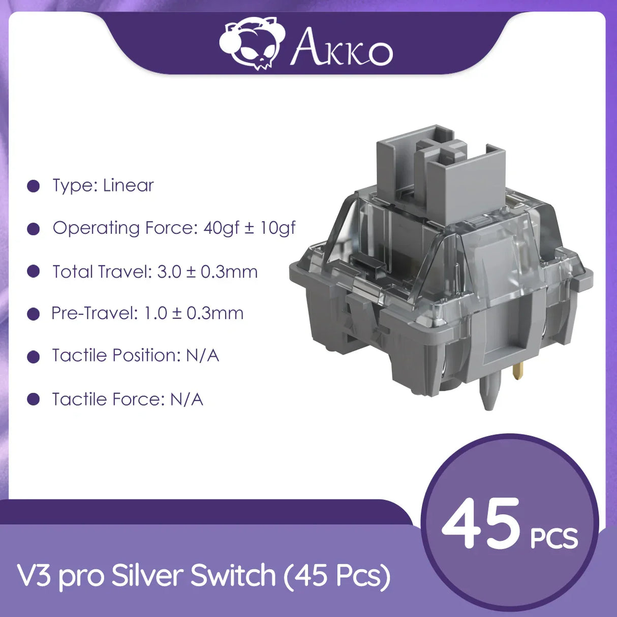 Akko V3 Pro Switches Tactile / Linear Switch