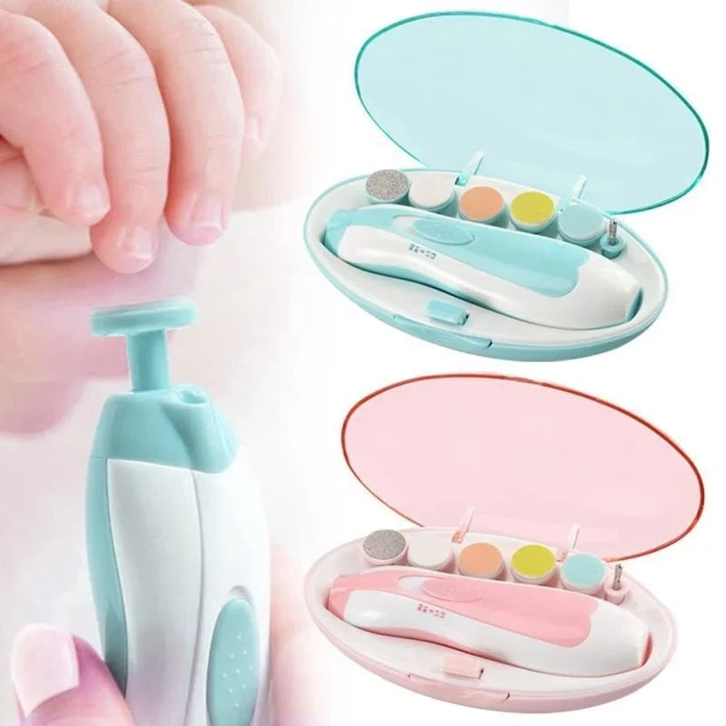Baby Electric Nail Trimmer Kid Nail Polisher Tool
