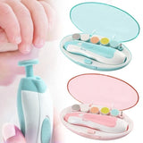 Baby Electric Nail Trimmer Kid Nail Polisher Tool