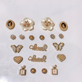 Shoe Charms for Crocs DIY Diamond Pearl Chain