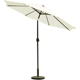 9' Patio Umbrella Outdoor Table Umbrella with 8